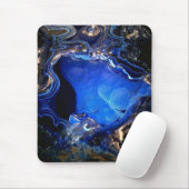 Azurite Geode Mousepad (Mit Mouse)