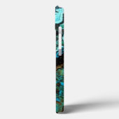 Azurite Malachite Gemstone Case-Mate iPhone Hülle (Rückseite / Links)