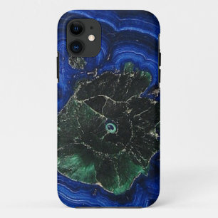 Azurite Malachite Island iPhone 11 Hülle