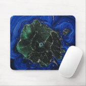 Azurite Malachite Island Mousepad (Mit Mouse)
