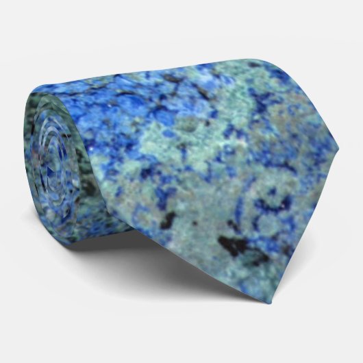 Azurite_Malachite Krawatte (Gerollt)