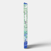 Azurite Malachite Stone Case-Mate iPhone Hülle (Rückseite / Links)