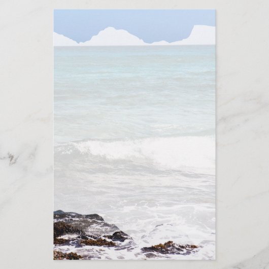 Azurmeer Briefpapier (Vorderseite)