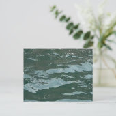 Azurmeere Postkarte (Stehend Vorderseite)