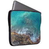 Azurwellen Laptopschutzhülle (Vorne Rechts)