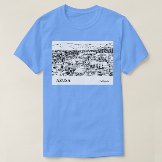 Azusa California TShirt 2 (Design vorne)