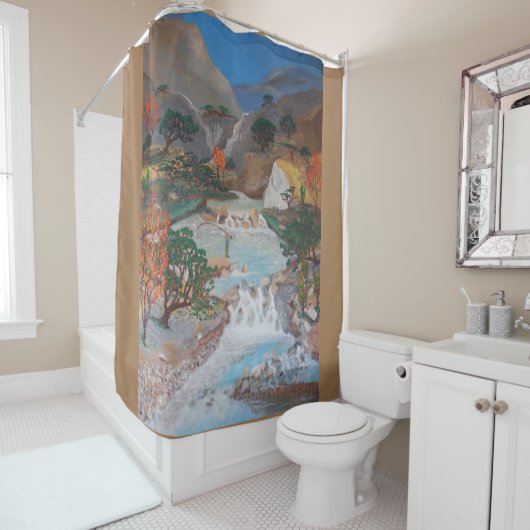 Azusa cyn duschvorhang (Beispiel)