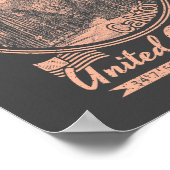 AZUSA KALIFORNIEN VINTAG - STADT AZUSA CA POSTER (Ecke)