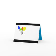 B002 - Skyline Birthday Mirror Card