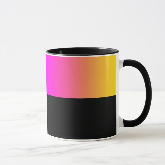 B01 - Tasse mit CMYK Farbverlauf (Rechts)