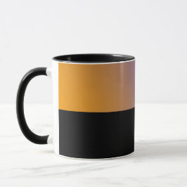 B03 - Tasse mit Orange Blau Farbverlauf