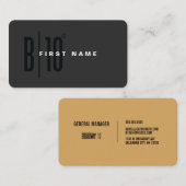 B10 - Alle Manager Visitenkarte (Vorne/Hinten)