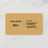 B10 - Alle Manager Visitenkarte (Rückseite)