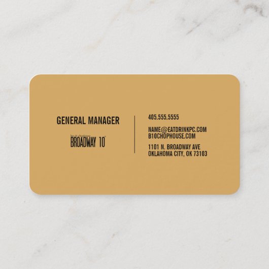 B10 - Alle Manager Visitenkarte (Rückseite)