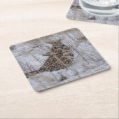 B11 Kurz gezüchtetes Schaf Rechteckiger Pappuntersetzer (angewinkelt)