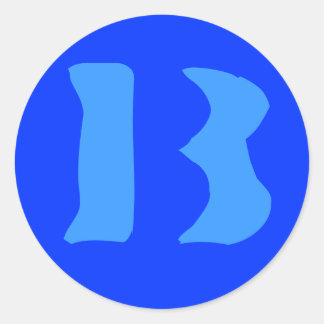 B13 Aufkleber