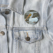 B15 Weißer Pelikan Button (Beispiel)