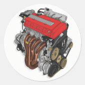 B16b Aufkleber (Vorderseite)