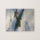 B17, Bauch-Ansicht. (Flugzeug; b17_WWII Flugzeuge Puzzle (Horizontal)