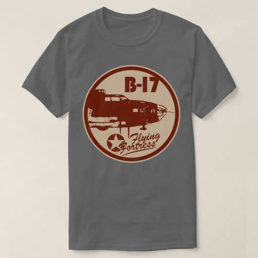 B17 Festung  T-Shirt (Design vorne)