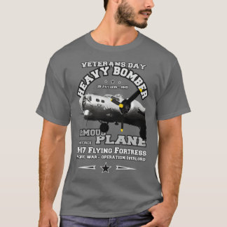B17 Flying Fortress Heavy bomber 1 T-Shirt