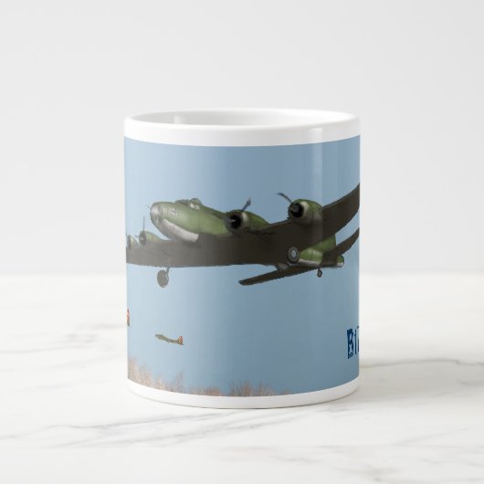 B17 Flying Fortress Jumbo-Tasse (Vorderseite)