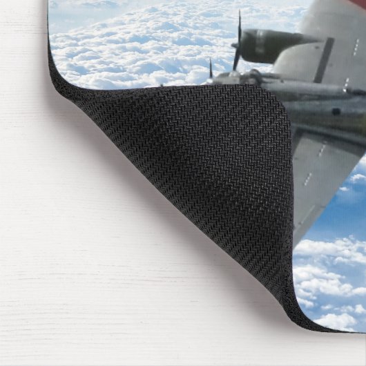 B17 Flying Fortress WWII Bomber Flugzeug Mousepad (Ecke)