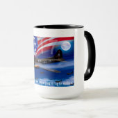 B17 mit Bomber-Harris-Zitat Tasse (VorderseiteRechts)