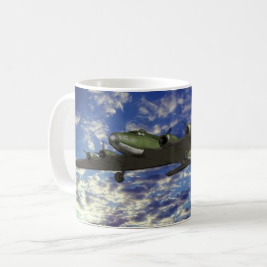 B17 Zuhause Run 1943 Kaffeetasse (Vorderseite Links)
