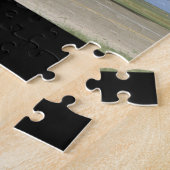 B17, Zwei Motor Revving_WWII-Flugzeug Puzzle (Seite)