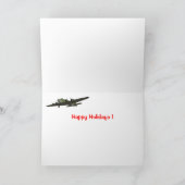 B17F Weihnachtskarte Feiertagskarte (Innenseite)