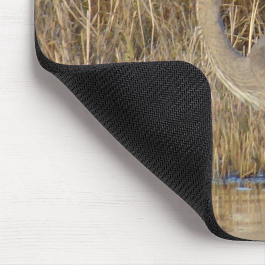 B19 Juvenile Great Blue Heron Mousepad (Ecke)