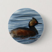 B1 Eared Grebe Button (Vorderseite)