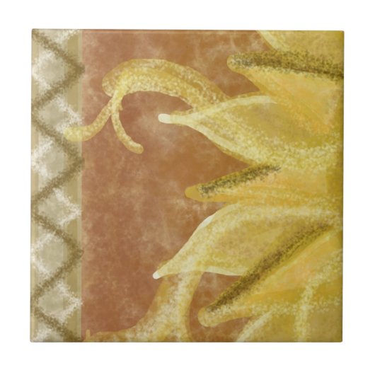 B1 - Sunface Wandgemälde, mittleres links - B1 Fliese (Vorderseite)