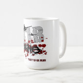 B1B Knochen Kaffeetasse (VorderseiteRechts)