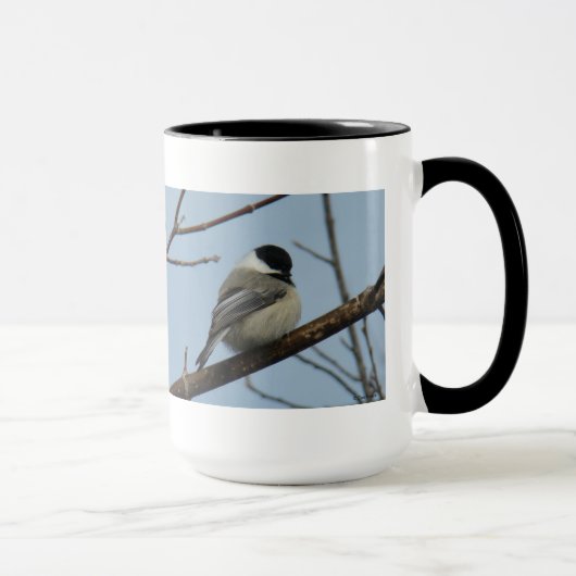 B21 Schwarzkopfmeise Tasse (Rechts)