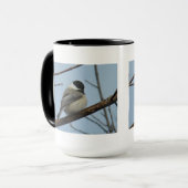 B21 Schwarzkopfmeise Tasse (Vorderseite Links)
