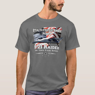 B21 Strategischer Bomber von Raider Stealth T-Shirt