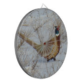 B22 Ringe mit Hals in Schnee Dartscheibe (Vorderseite Links)