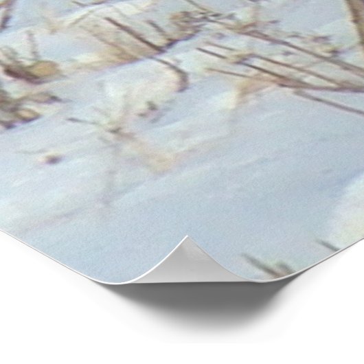 B22 Ringe-Necked Pheasant Poster (Ecke)