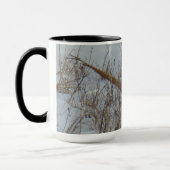 B23 Ringhalsfasan im Schnee Tasse (Links)