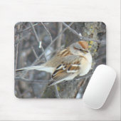 B24 Gemeiner Sparrow Mousepad (Mit Mouse)