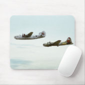 B24 und B17, die Mousepad fliegen (Mit Mouse)