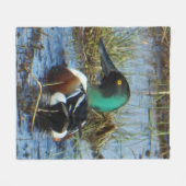 B25 Drake Spoonbill Fleecedecke (Vorderseite (Horizontal))