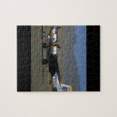 B25. (Flugzeug; b25; Rollbahn; sky_WWII Flugzeuge Puzzle (Horizontal)