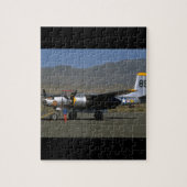 B25. (Flugzeug; b25; Rollbahn; sky_WWII Flugzeuge Puzzle (Vertikal)