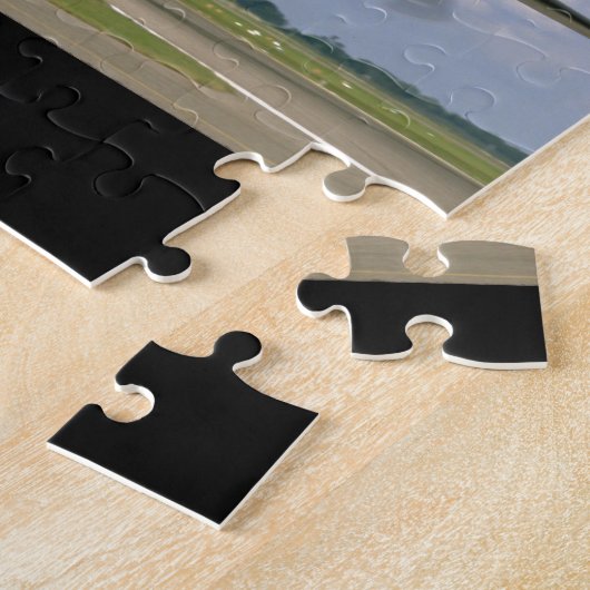 B25 kurz vor Landing_WWII Flugzeuge Puzzle (Seite)