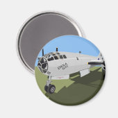 B29 Superfestungsbomber Magnet (Vorderseite/Rückseite)