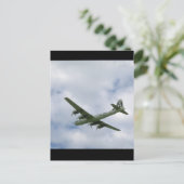 B29 von unten. (Flugzeug_WWII-Flugzeuge Postkarte (Stehend Vorderseite)