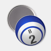 B2 Bingokuallemagnet Magnet (Vorderseite/Rückseite)